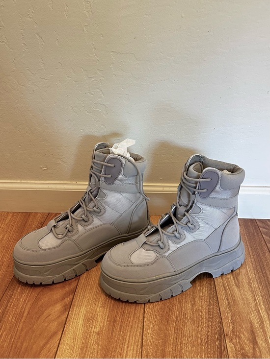 ASOS Shoes - ASOS Light Grey Tactical Boots